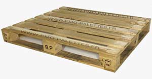 Les différents types de palettes : La palette en bois ceinturée